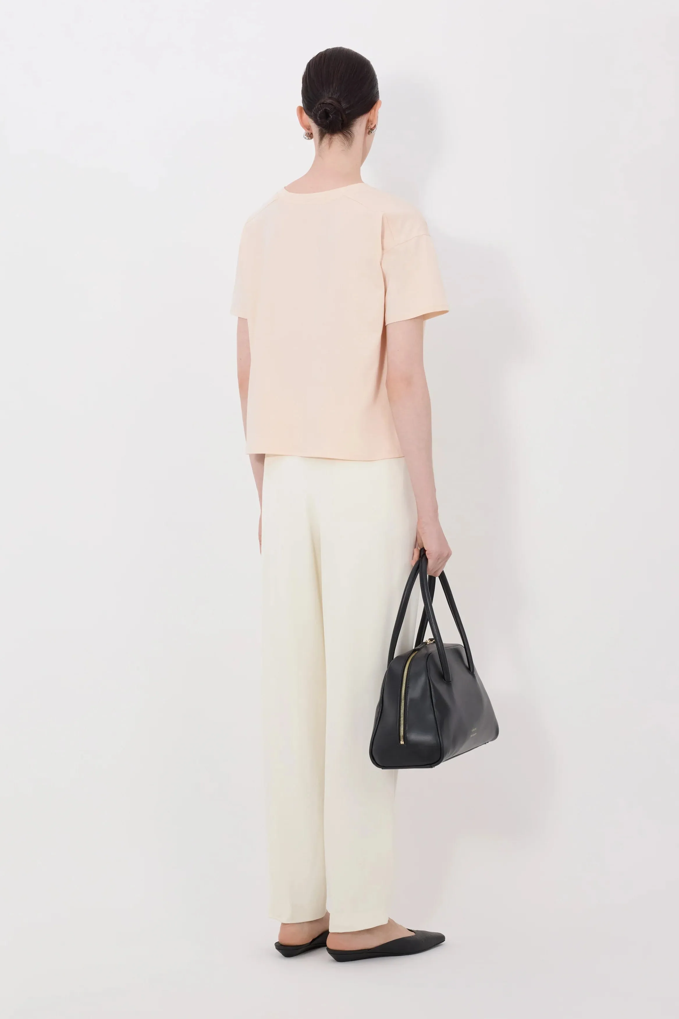 Faaa Lds V Neck T-Shirt Cream Rose sold by Curio product image thumbnail 2