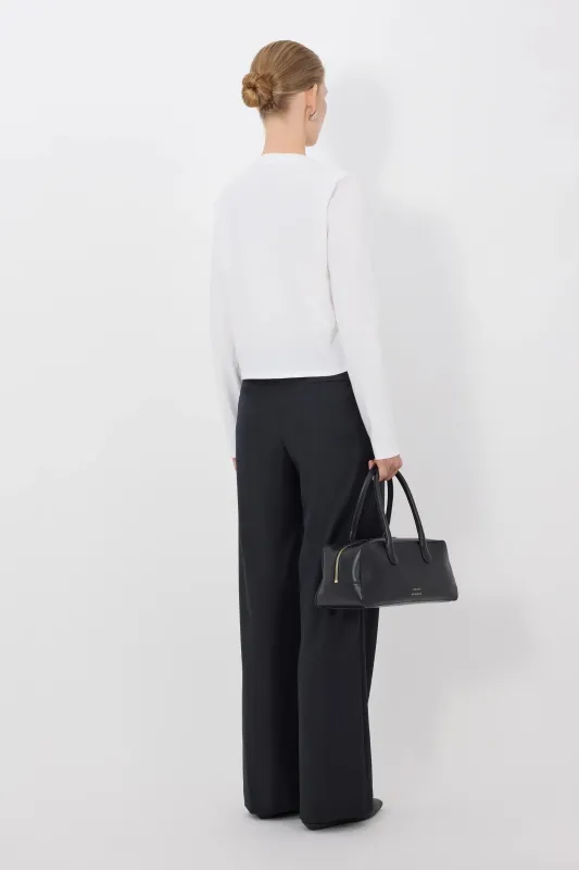 Masal Lds Round Neck Long Sleeve White sold by Curio