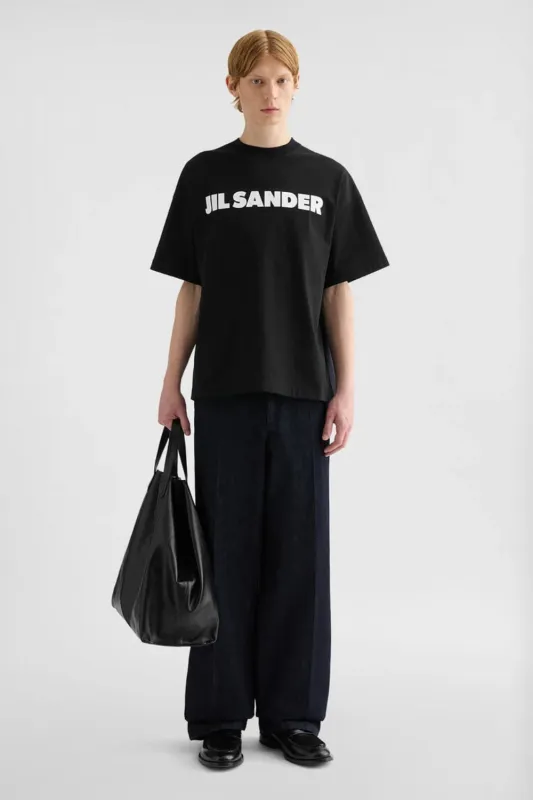 Logo T-Shirt Black made by Jil Sander
