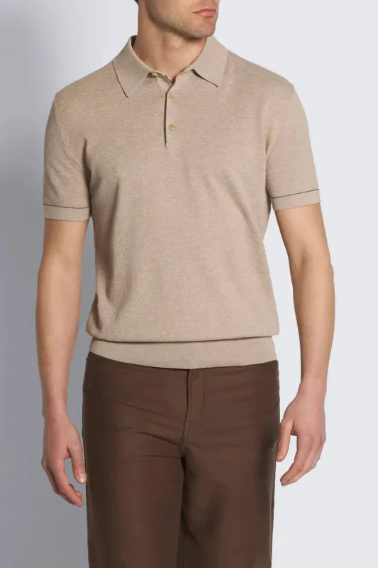 Sea Island Pique Cotton Polo sold by Curio