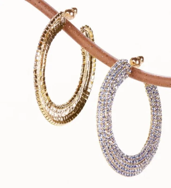 Mira Earring Light Sapphire made by Cult Gaia