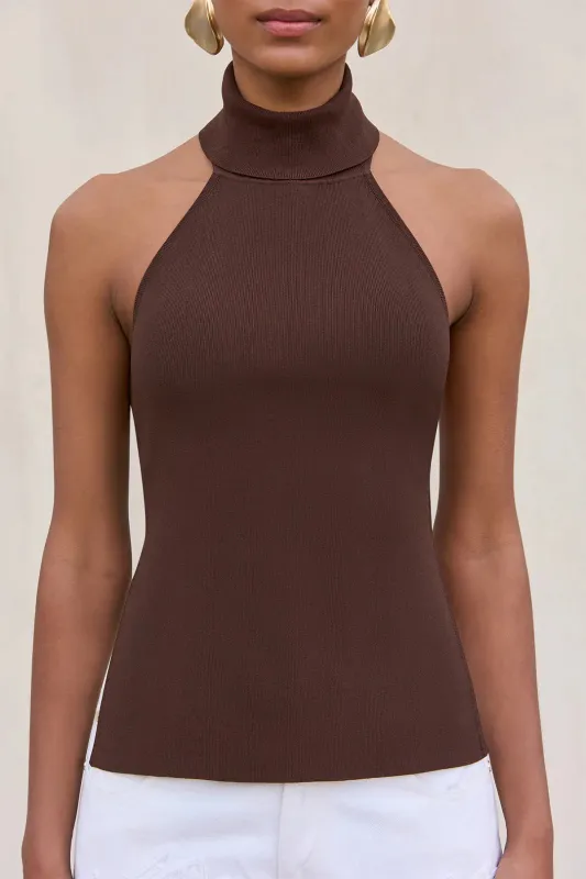 Wake Knit Top Java made by Cult Gaia