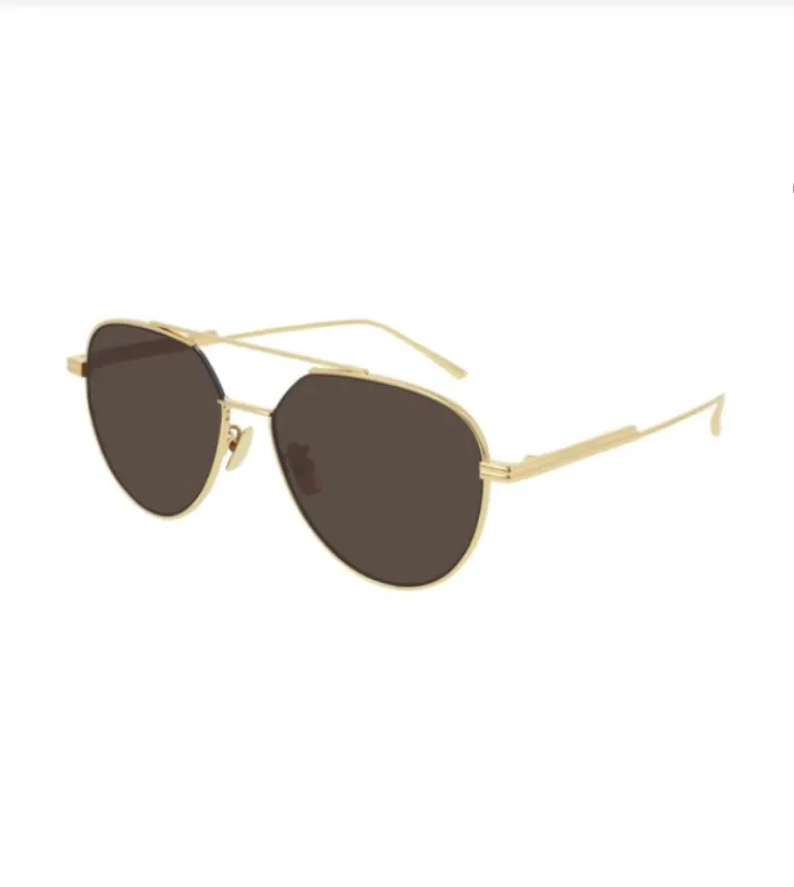 Bottega Veneta Mirrored Gold Lens sold by Curio