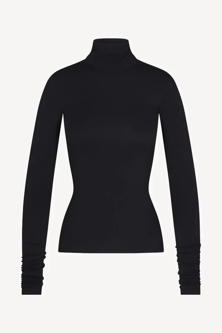 Fitted Turtleneck Top Black sold by Curio product image thumbnail 4