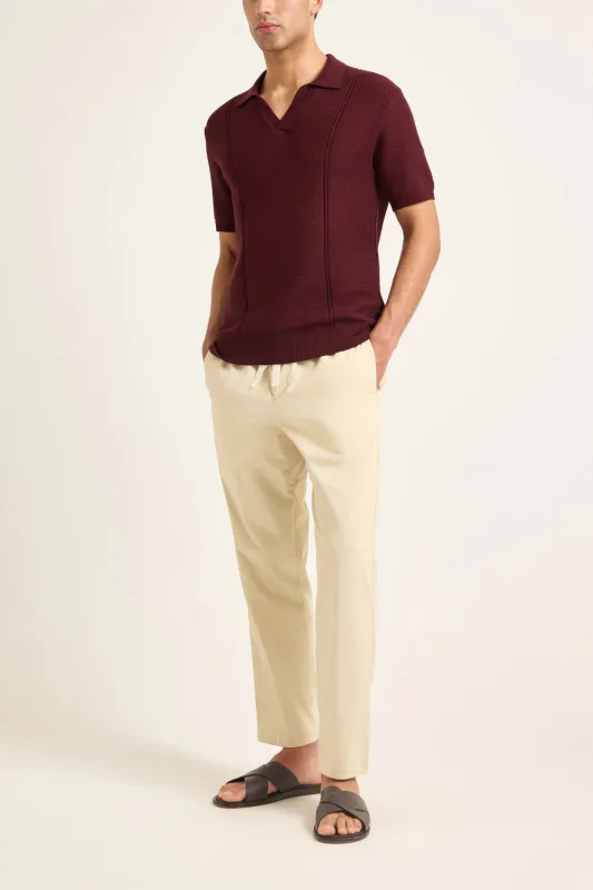Alex Cotton Cashmere Pant made by Orlebar Brown