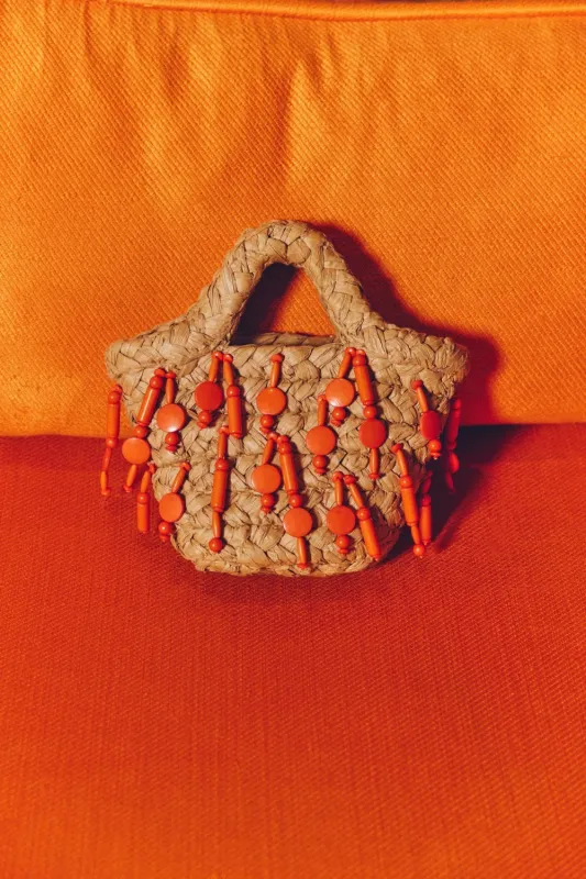 Beaded Shelly Bag made by Curio