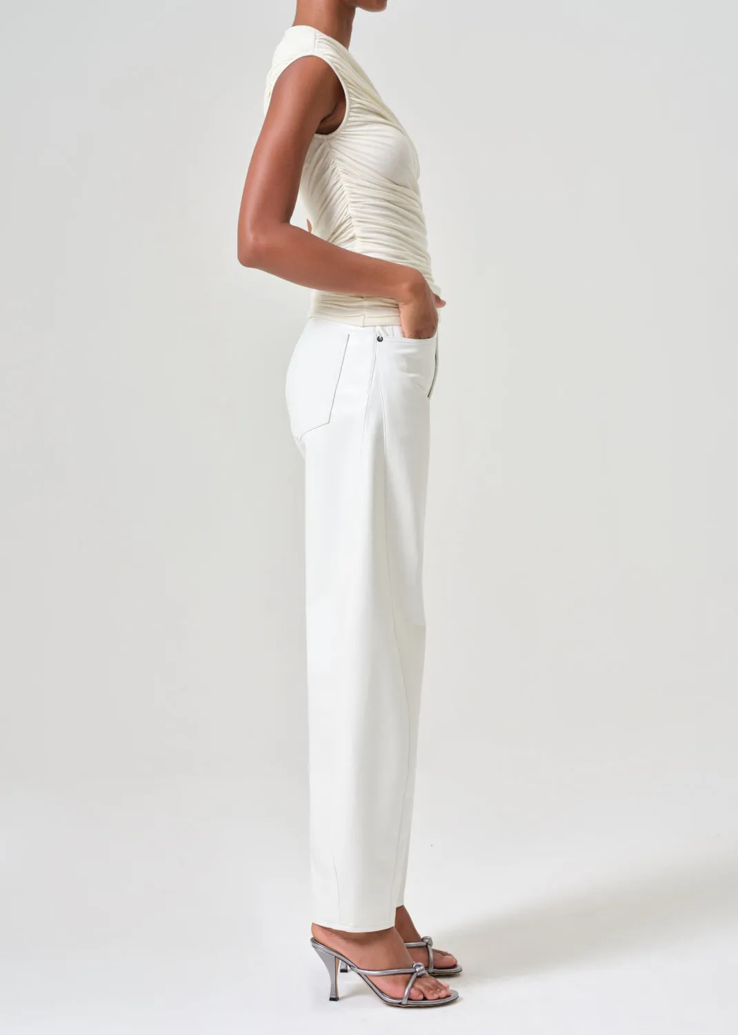 Luna Pieced Jean in Leather Lace sold by Curio product image thumbnail 3