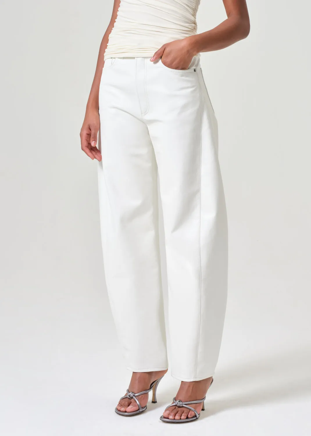 Luna Pieced Jean in Leather Lace sold by Curio product image thumbnail 4