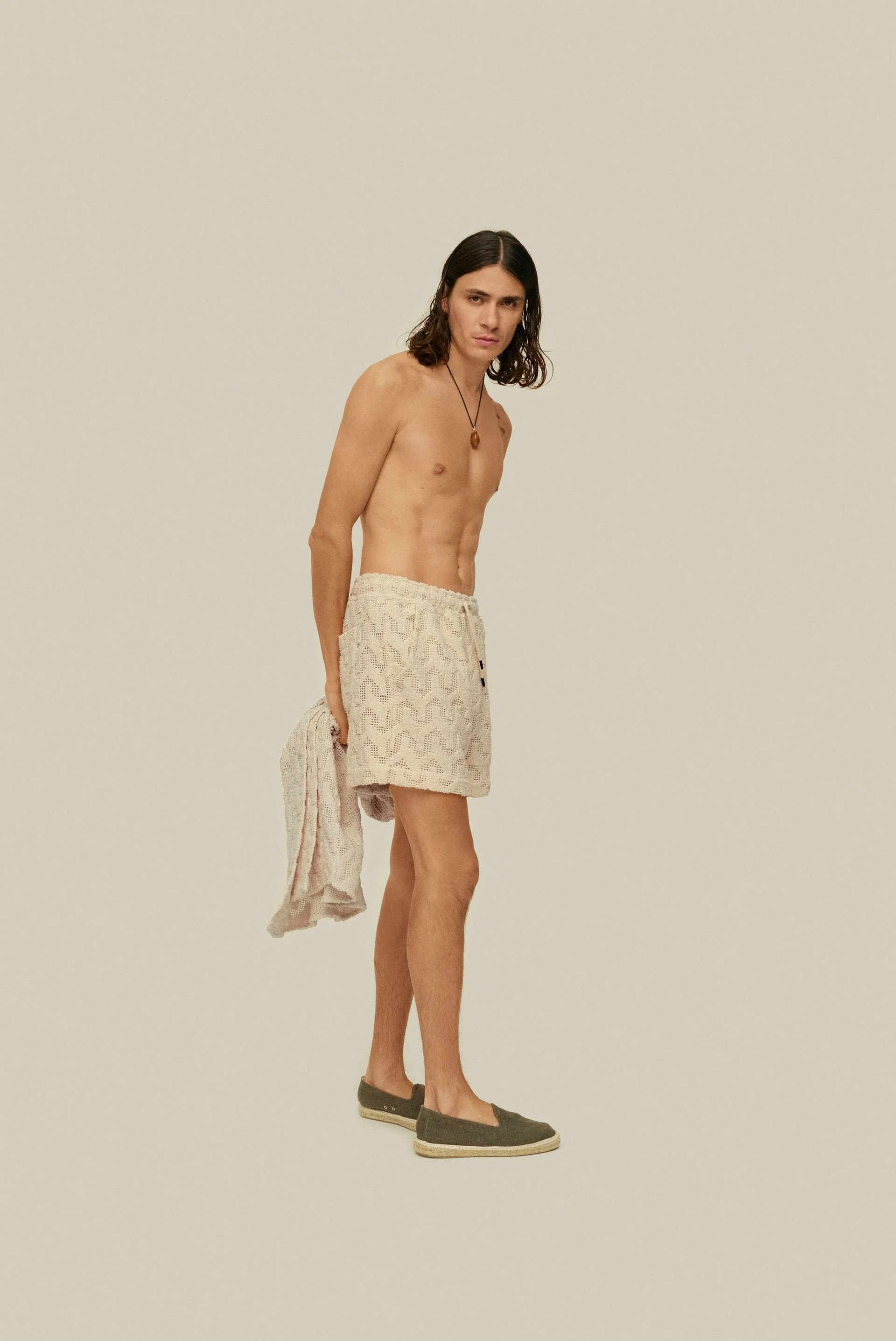 Atlas Crochet Shorts sold by Curio product image thumbnail 2