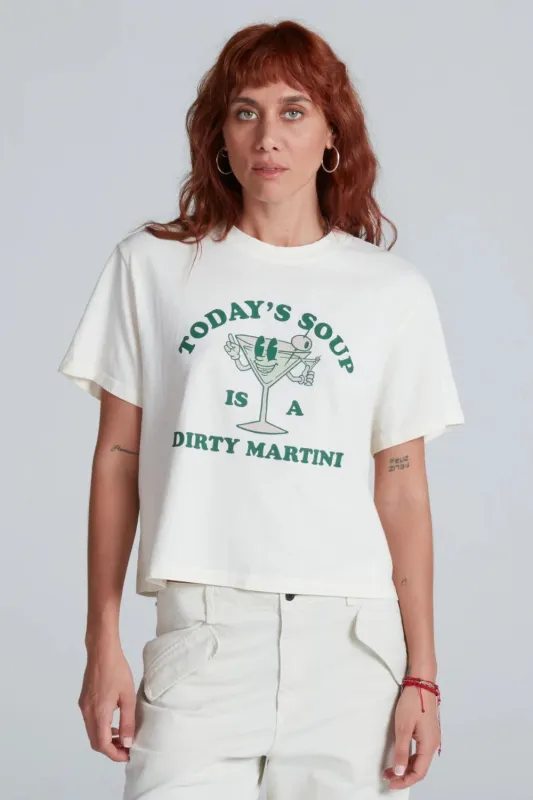 Martini Soup Shrunken Boy Tee sold by Curio