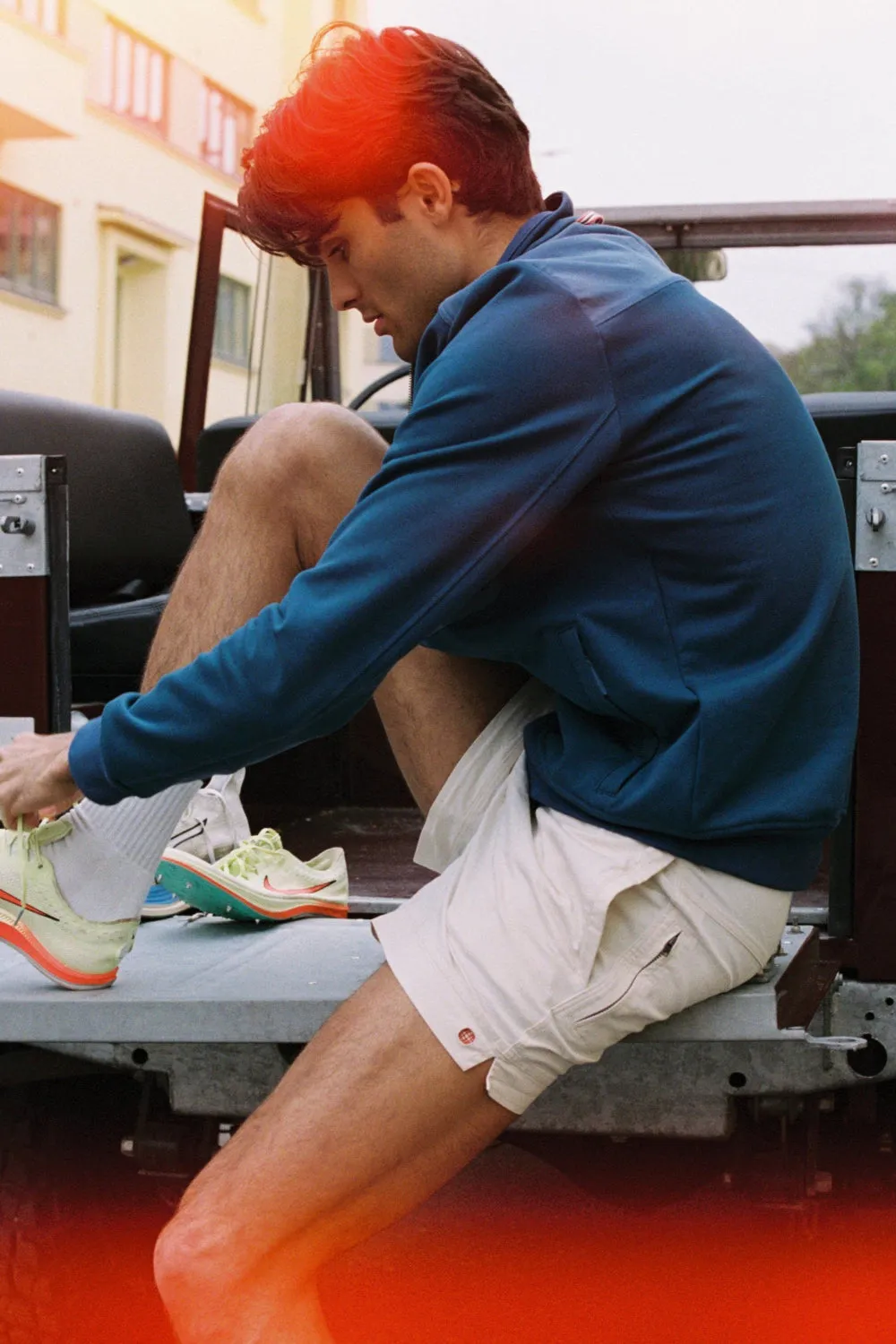 5 Incher Ditch-Hiker Shorts Oatmeal sold by Curio product image thumbnail 3