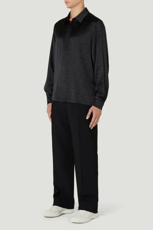 Core Cloud Long Sleeve Black made by Curio