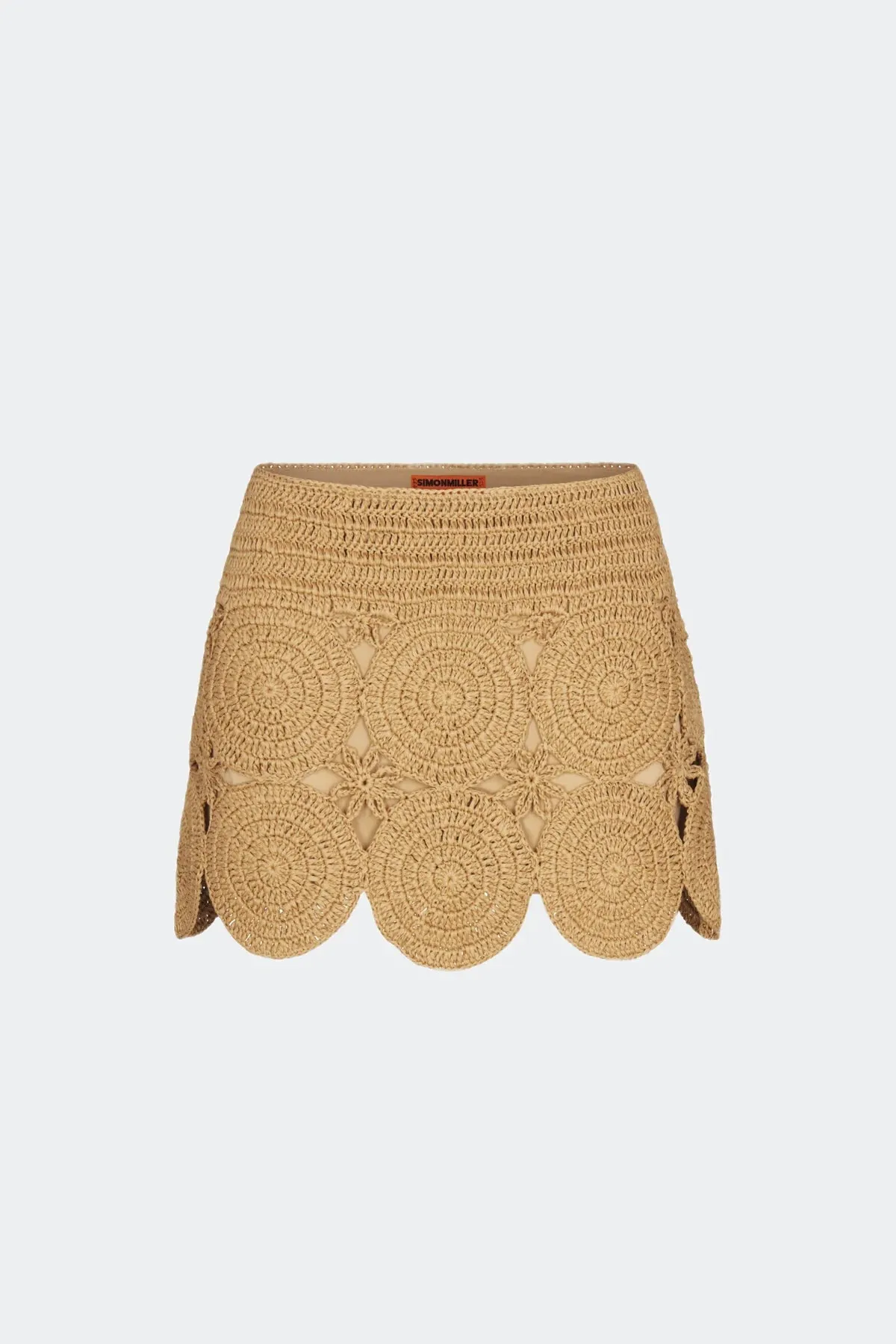 Beep Beep Mini Skirt Natural sold by Curio product image thumbnail 4