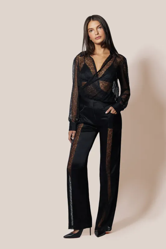 Petite Fleur Crossover Bodysuit made by Kiki de Montparnasse