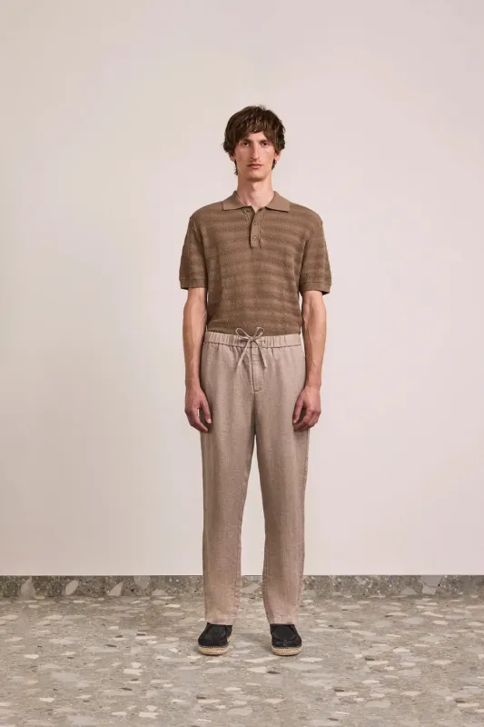 Oscar Linen Chinos sold by Curio