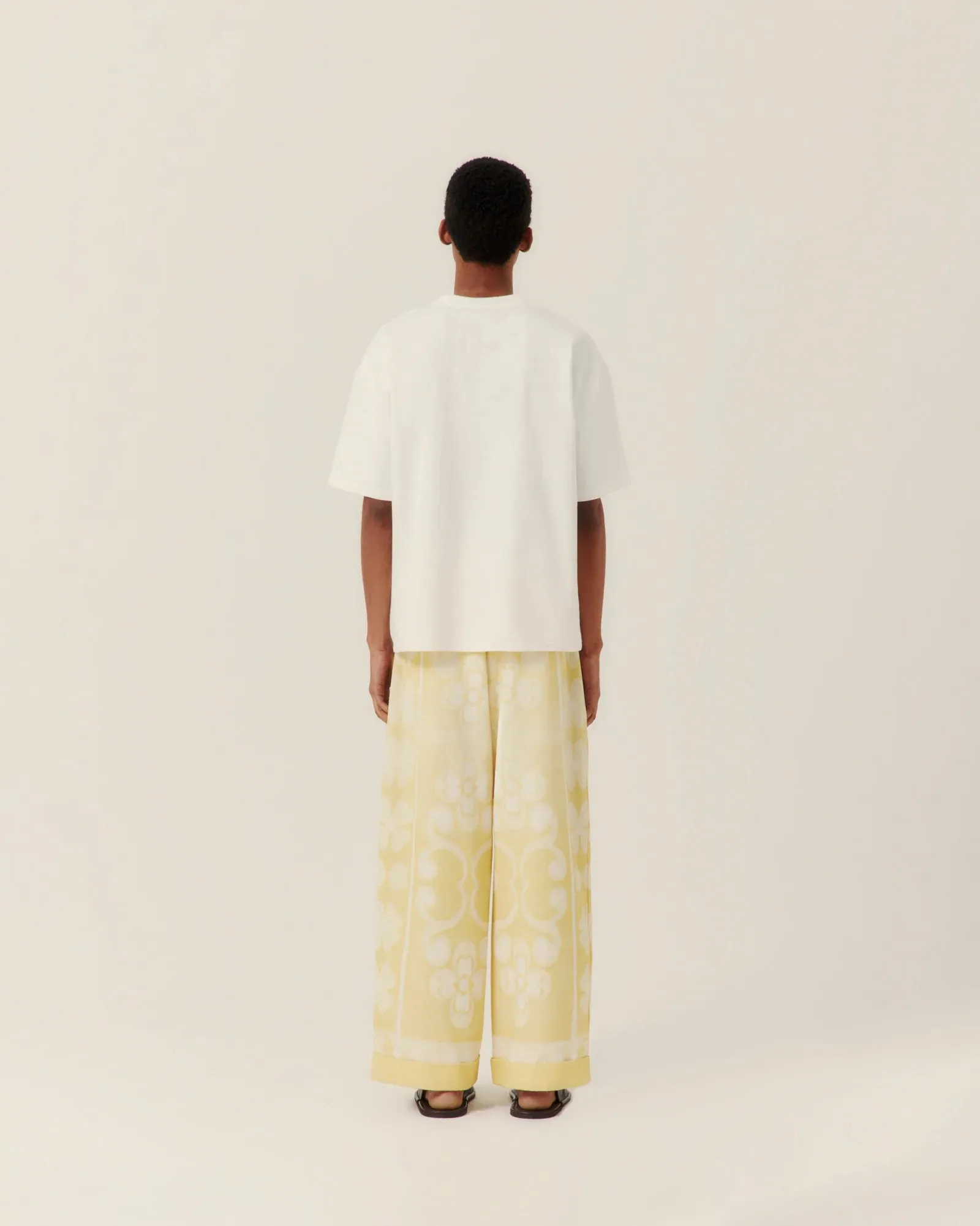 Flower Embroidered Tee sold by Curio product image thumbnail 3
