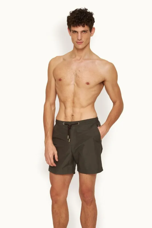 Bulldog Resort Shorts Smoked Tea sold by Curio