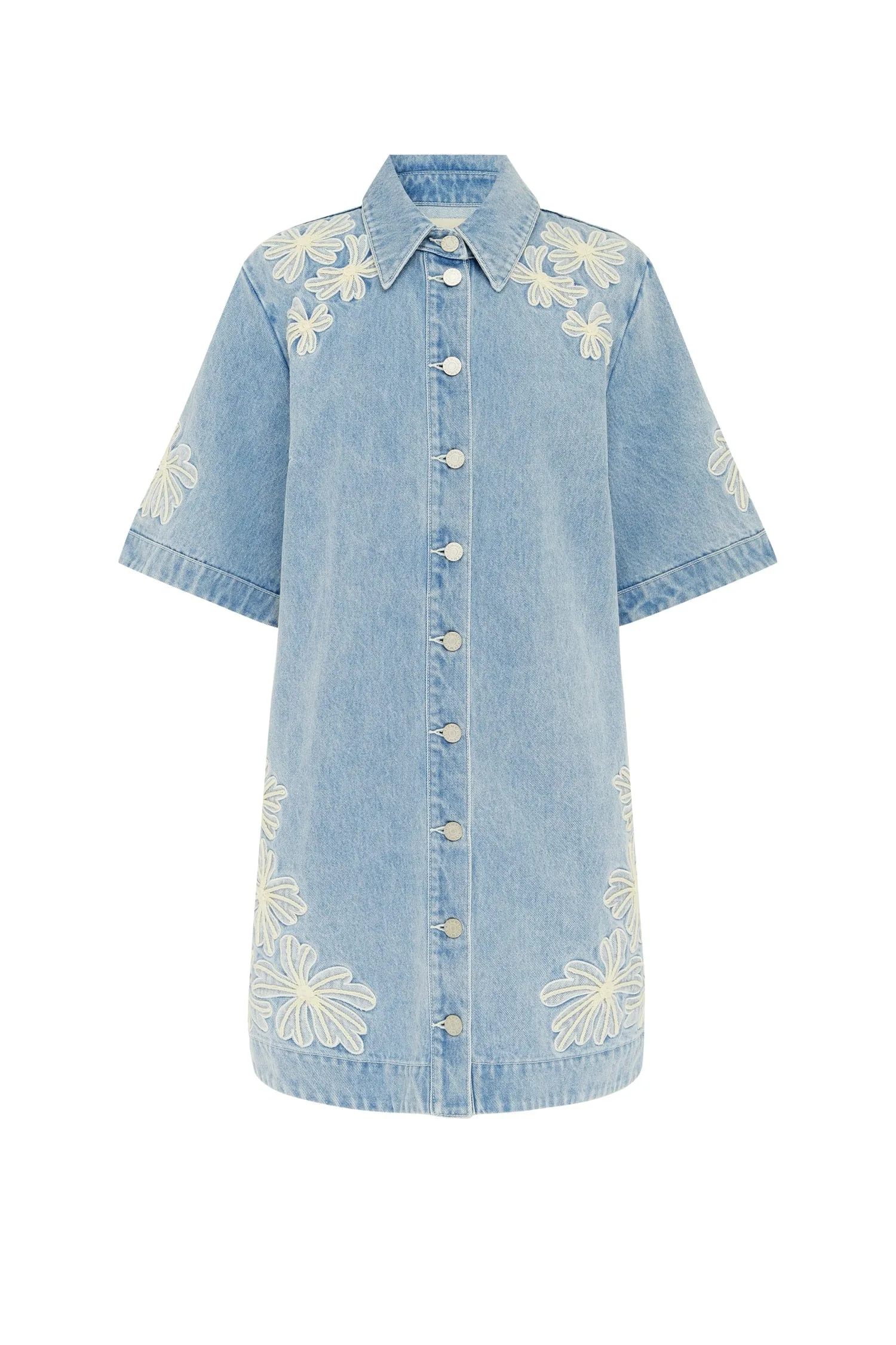 Charlene Denim Mini Dress (Final Sale) sold by Curio product image thumbnail 5