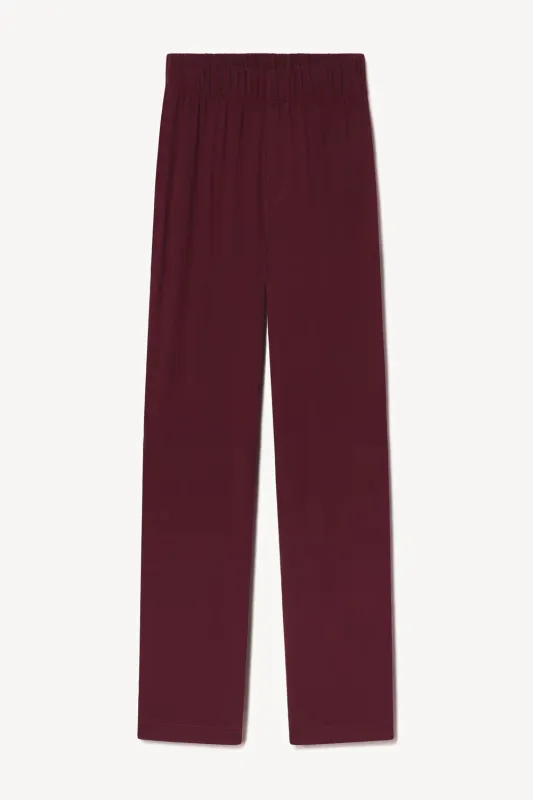 Lounge Pant Oxblood sold by Curio