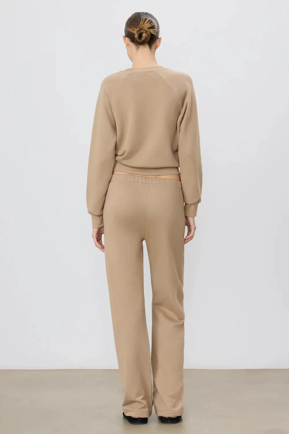 Straight Leg Sweatpant Taupe sold by Curio product image thumbnail 3