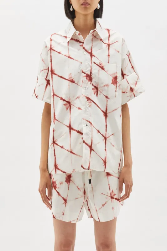 Printed Boxy S-S Shirt (Final Sale) sold by Curio