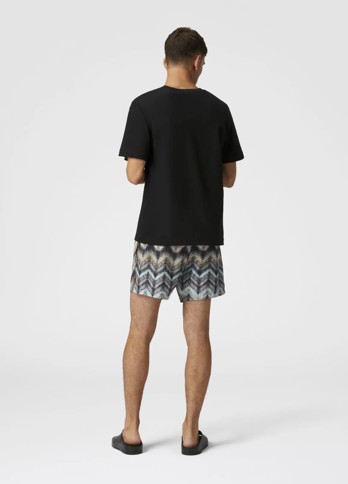 Medium Length Swim Short Airbrushed (Final Sale) sold by Curio product image thumbnail 3