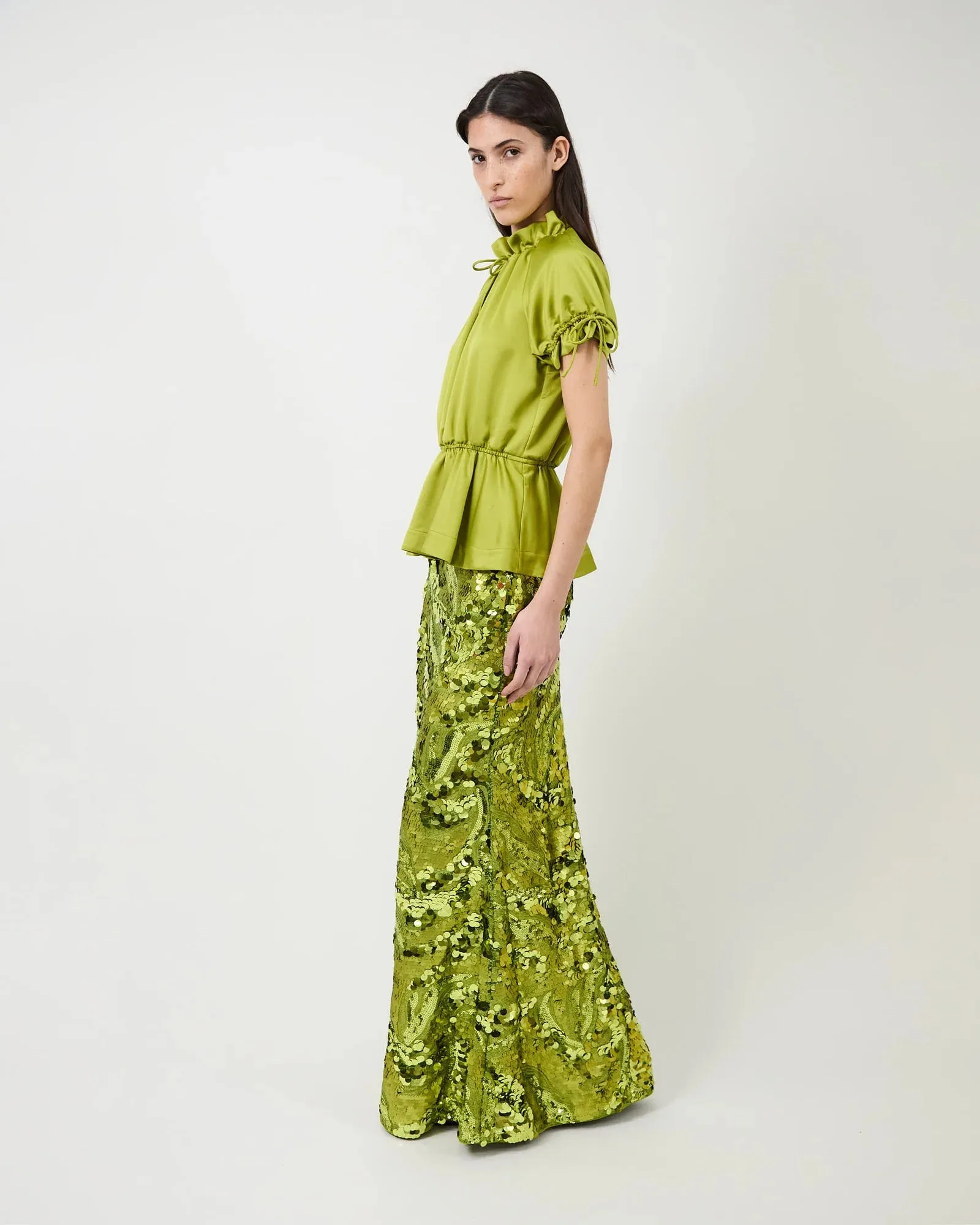 Rosalina Satin Blouse sold by Curio product image thumbnail 3