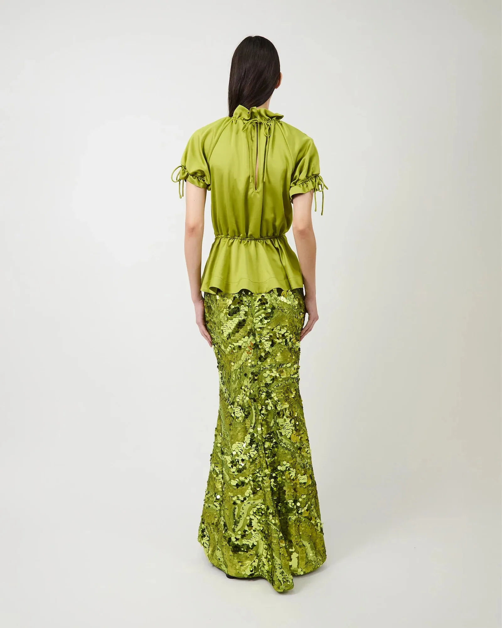 Rosalina Satin Blouse sold by Curio product image thumbnail 4