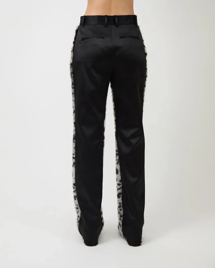 The Barberini pants in Faux Leopard sold by Curio product image thumbnail 4