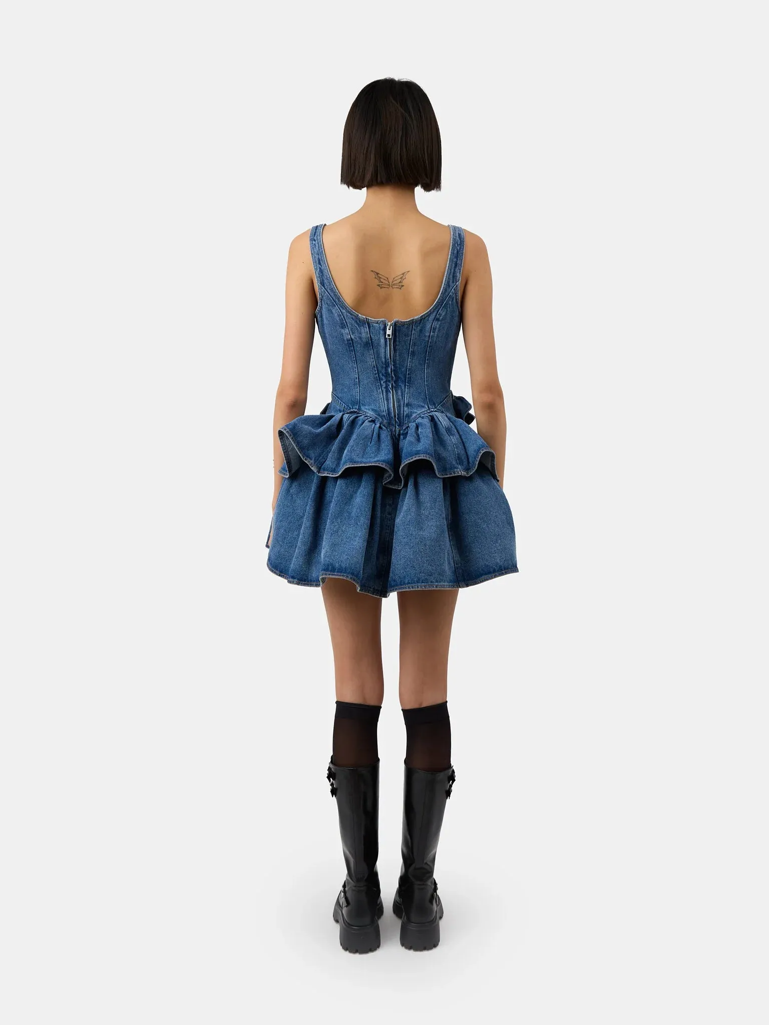 The Devyn Saxe Dress sold by Curio product image thumbnail 4