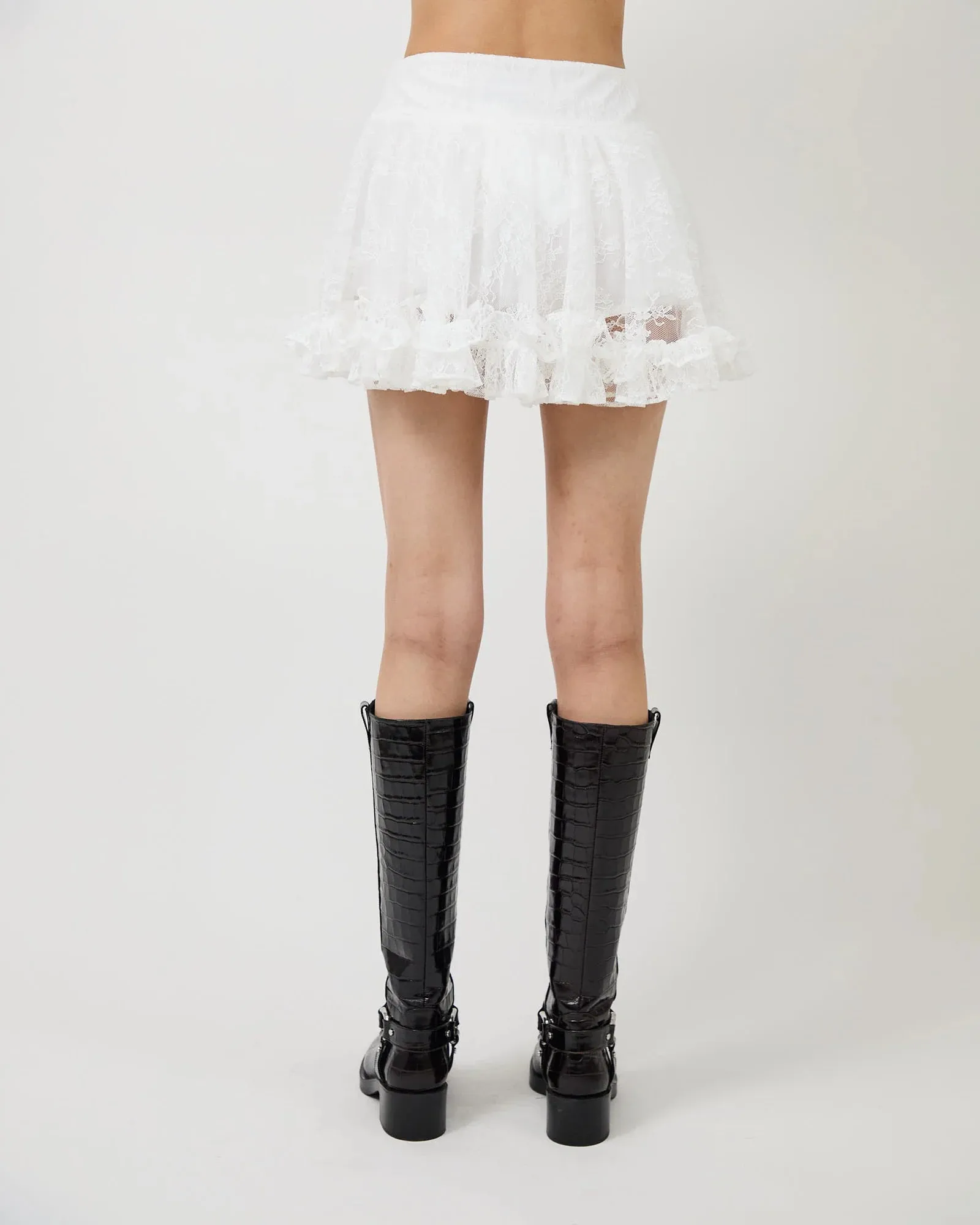 The Kirsten Lace Skort sold by Curio product image thumbnail 4