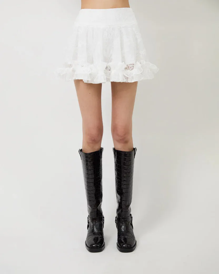 The Kirsten Lace Skort sold by Curio product image thumbnail 3