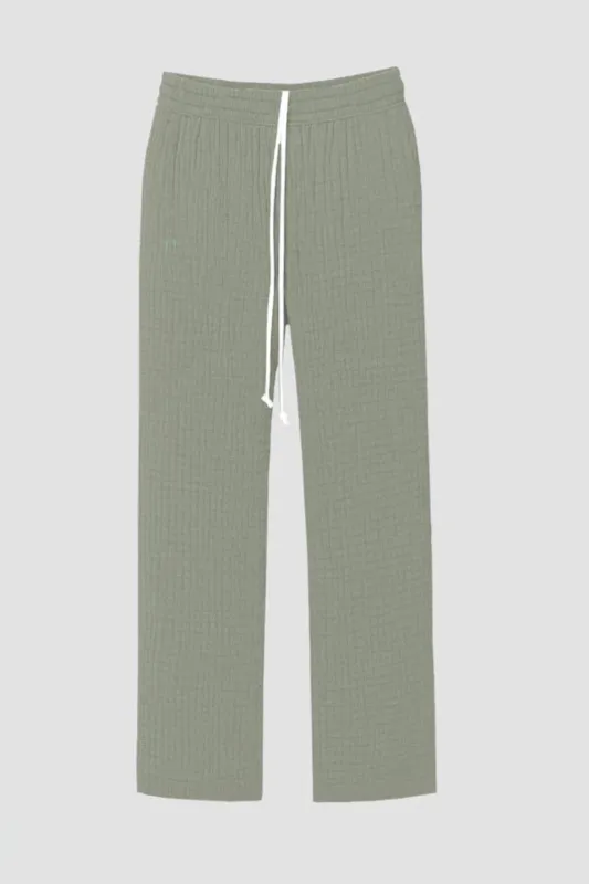 Chill Loung Pants Angel Weave Khaki sold by Curio