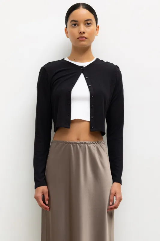 Lauren Crop Cardigan II made by Leset