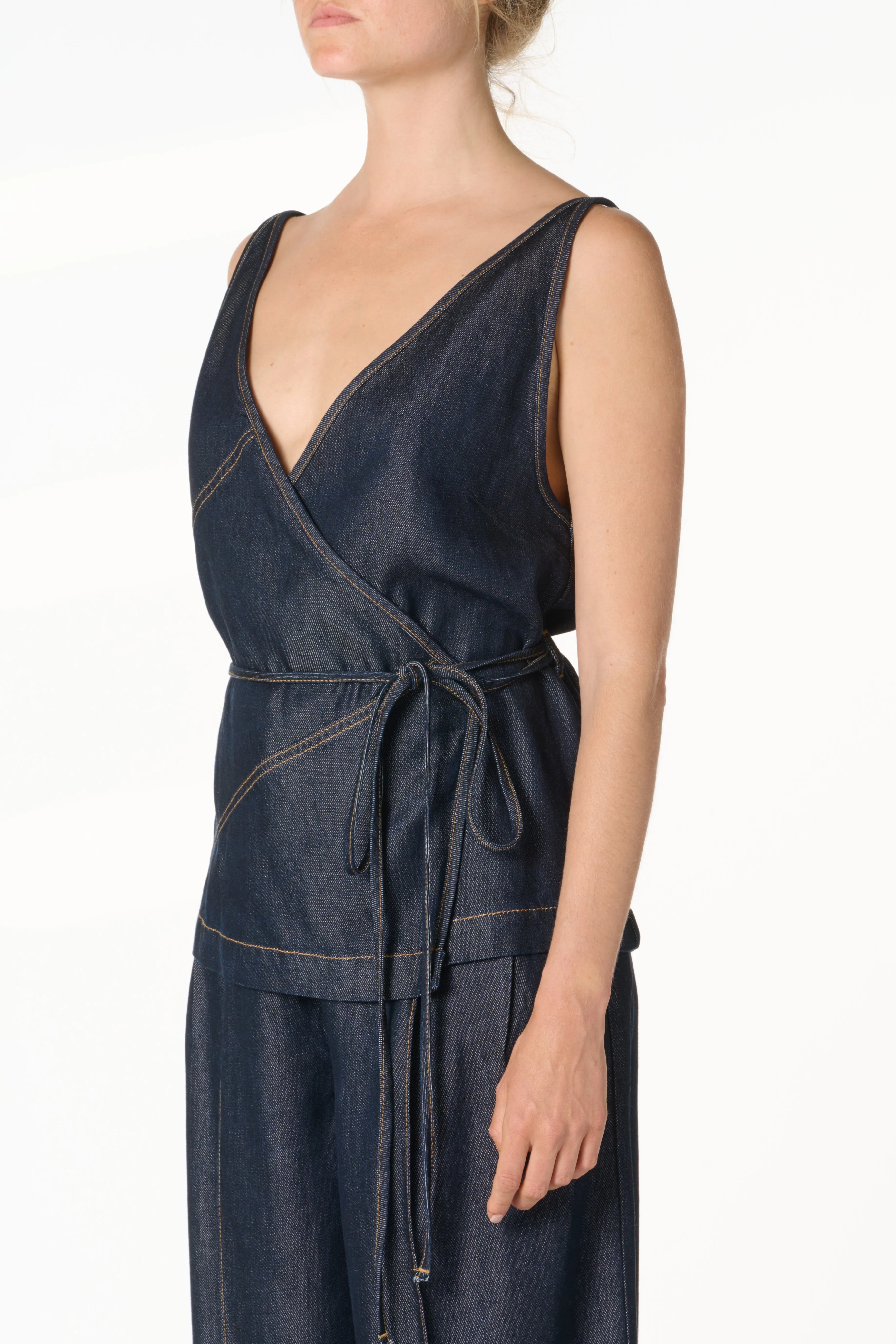 Renata Satin Denim sold by Curio product image thumbnail 3