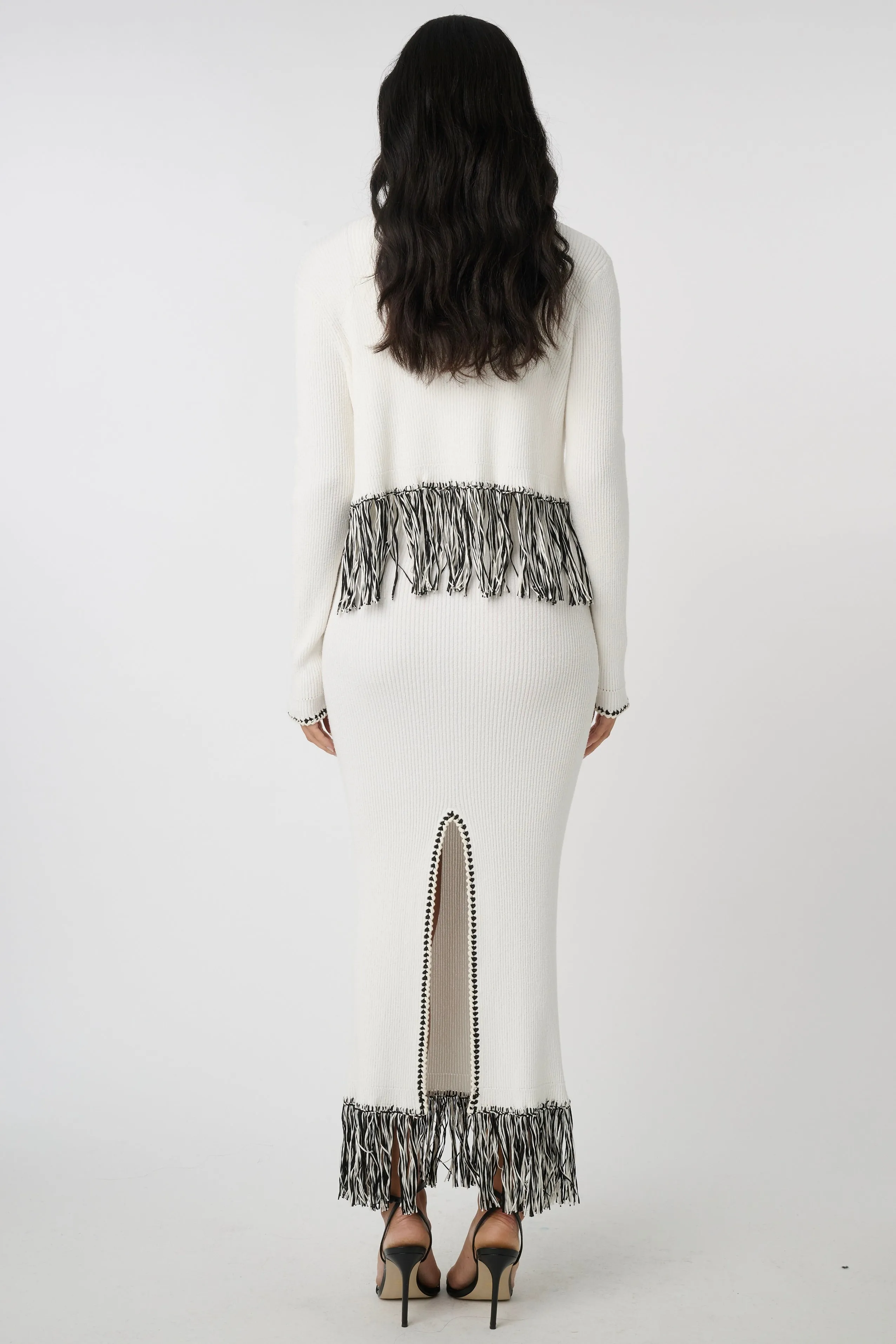 Monroe LS Fringe Cardigan sold by Curio product image thumbnail 2