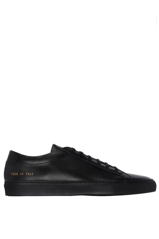 Original Achilles Low 1528 Black made by Common Projects