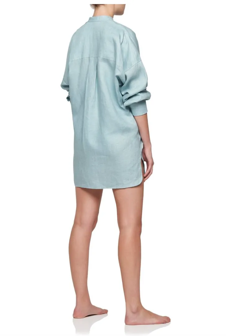 Linen Relaxed Everywhere Shirt (Final Sale) sold by Curio product image thumbnail 4