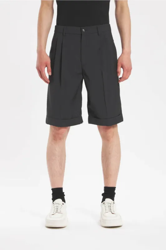 Shorts Scandola Tropical Woven Navy (Final Sale) sold by Curio