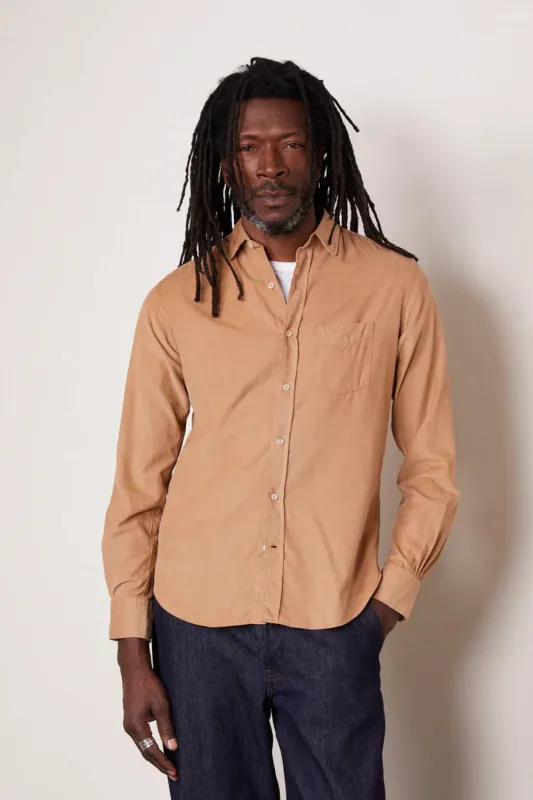 LIPP Cotton Corduroy Sepia Shirt sold by Curio