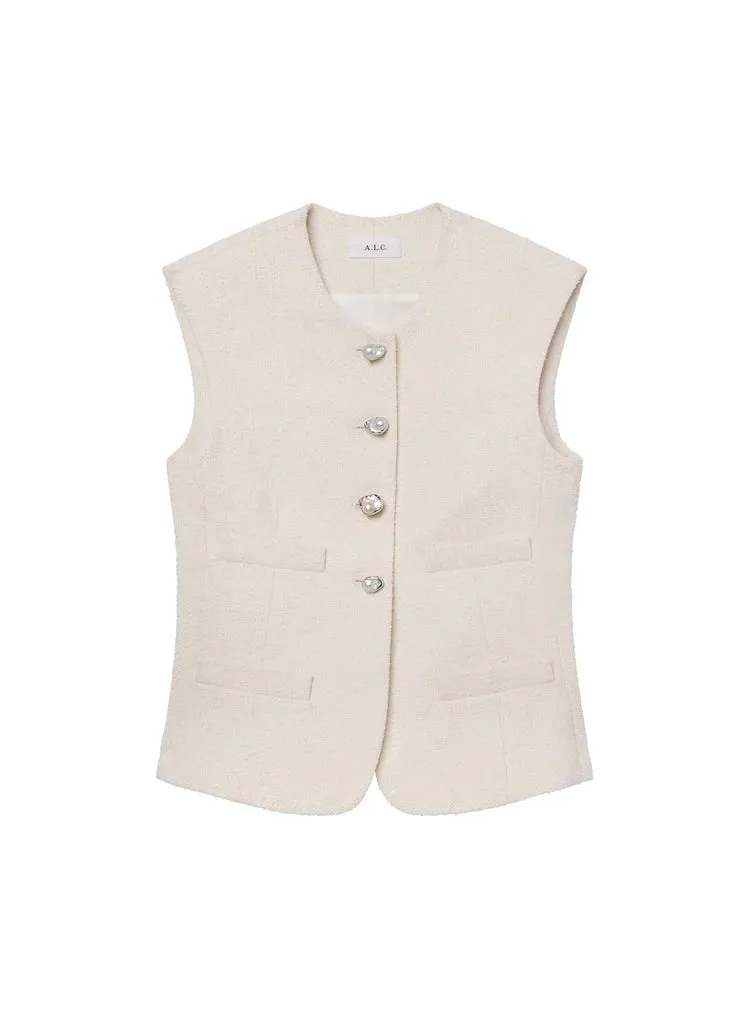 Georgie Vest Pearl (Final Sale) sold by Curio product image thumbnail 4