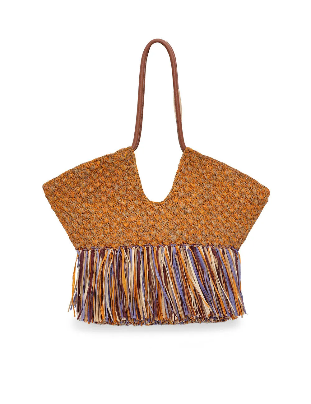 Goldentime Medium Fringe Tote sold by Curio product image thumbnail 3