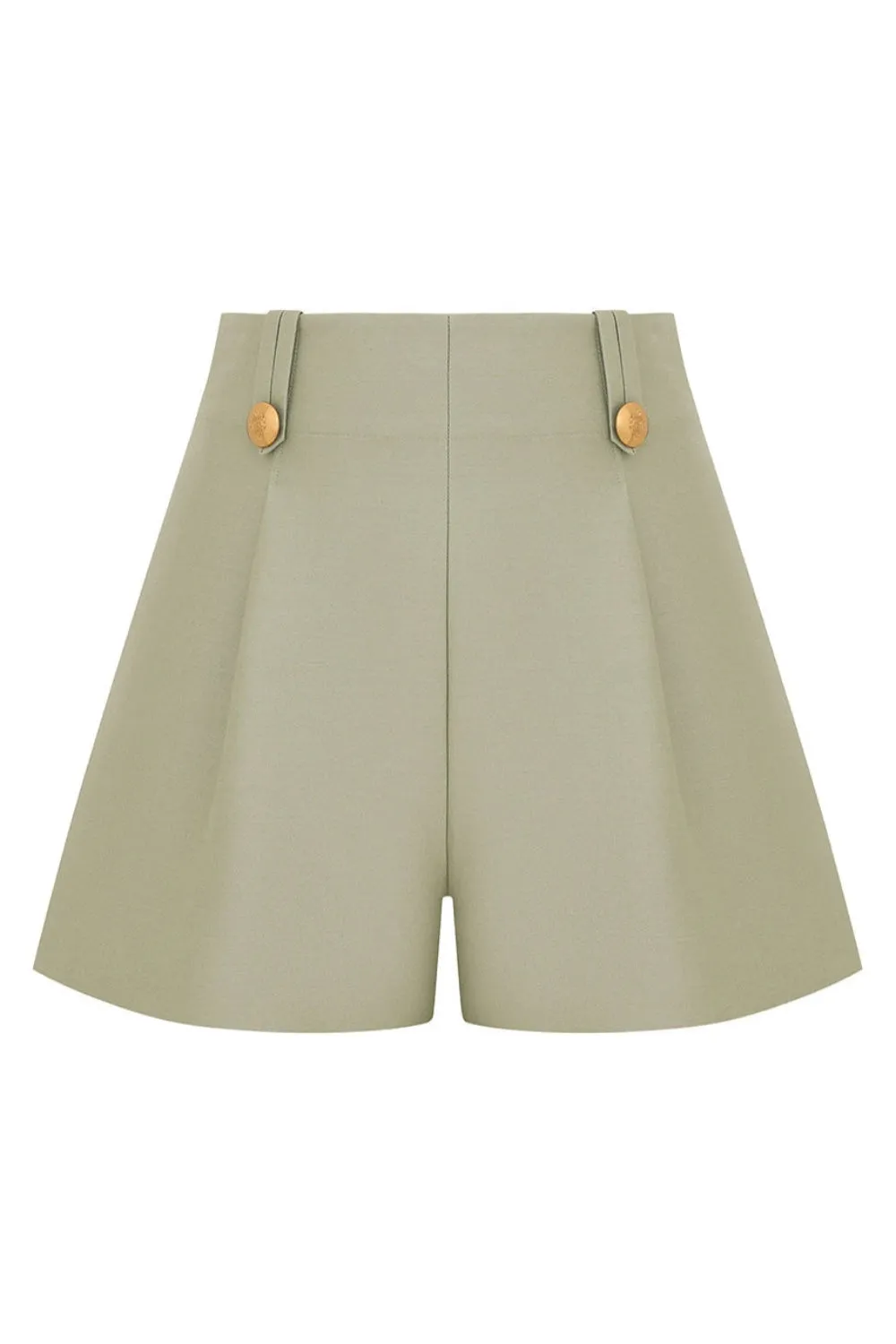 Luna Wool Silk Tailored Short sold by Curio