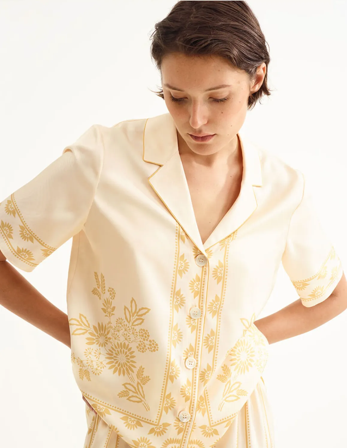 Mentholee Shirt Panama Blond sold by Curio product image thumbnail 4