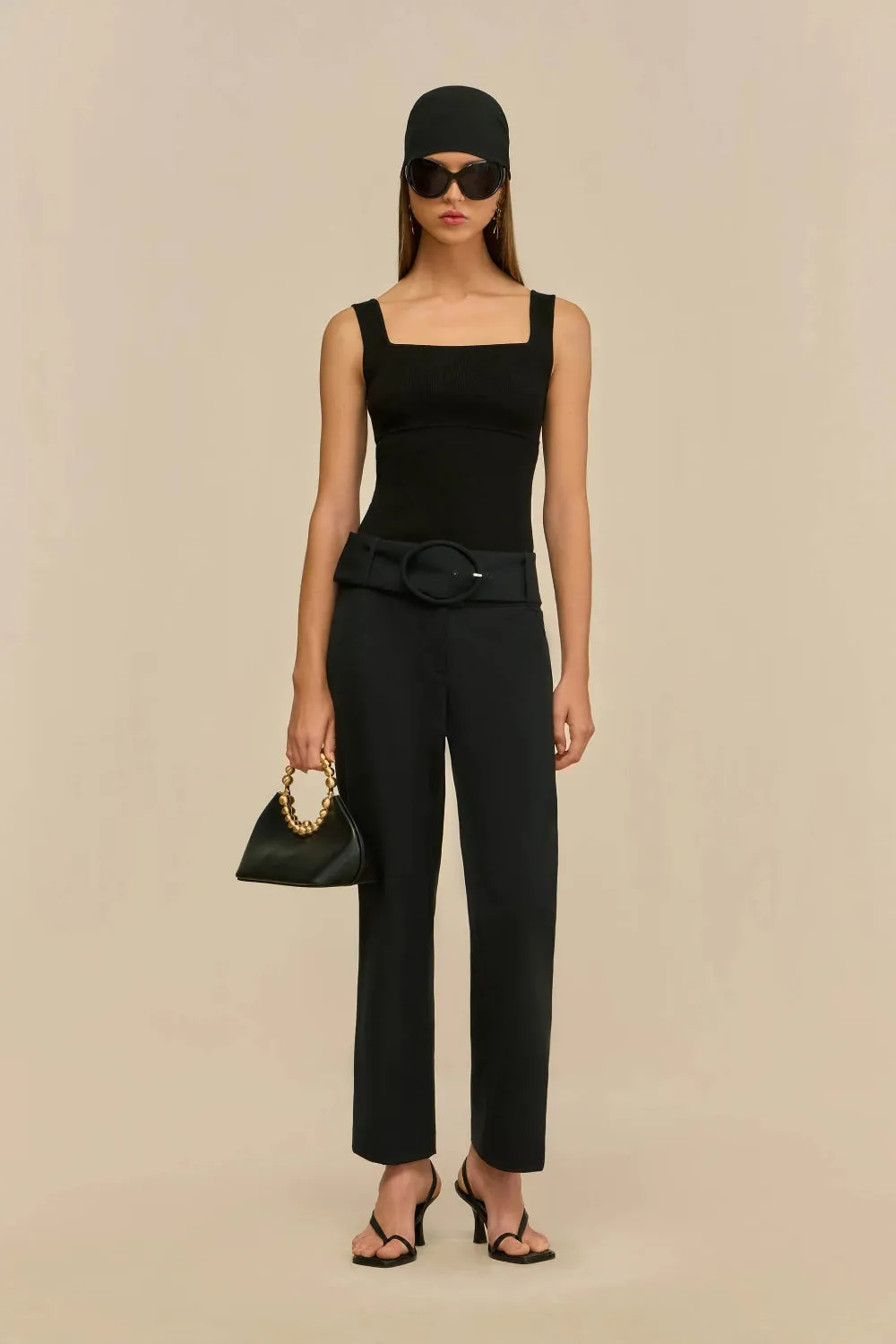 Levi Top Black sold by Curio