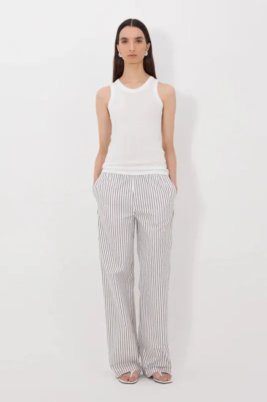 Limba Tank Top Ivory sold by Curio