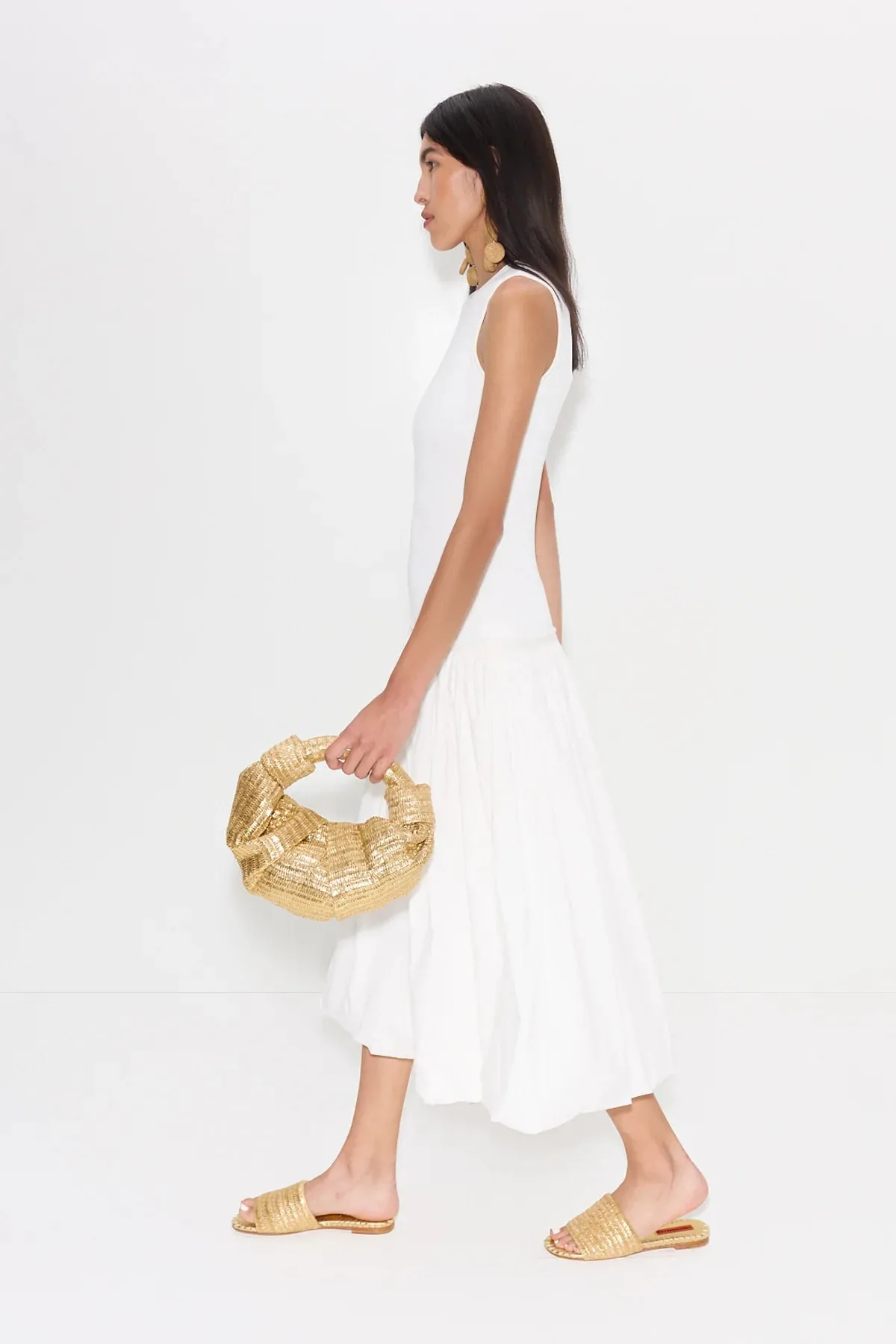 Metallic Raffia Salerno Sandal sold by Curio product image thumbnail 3