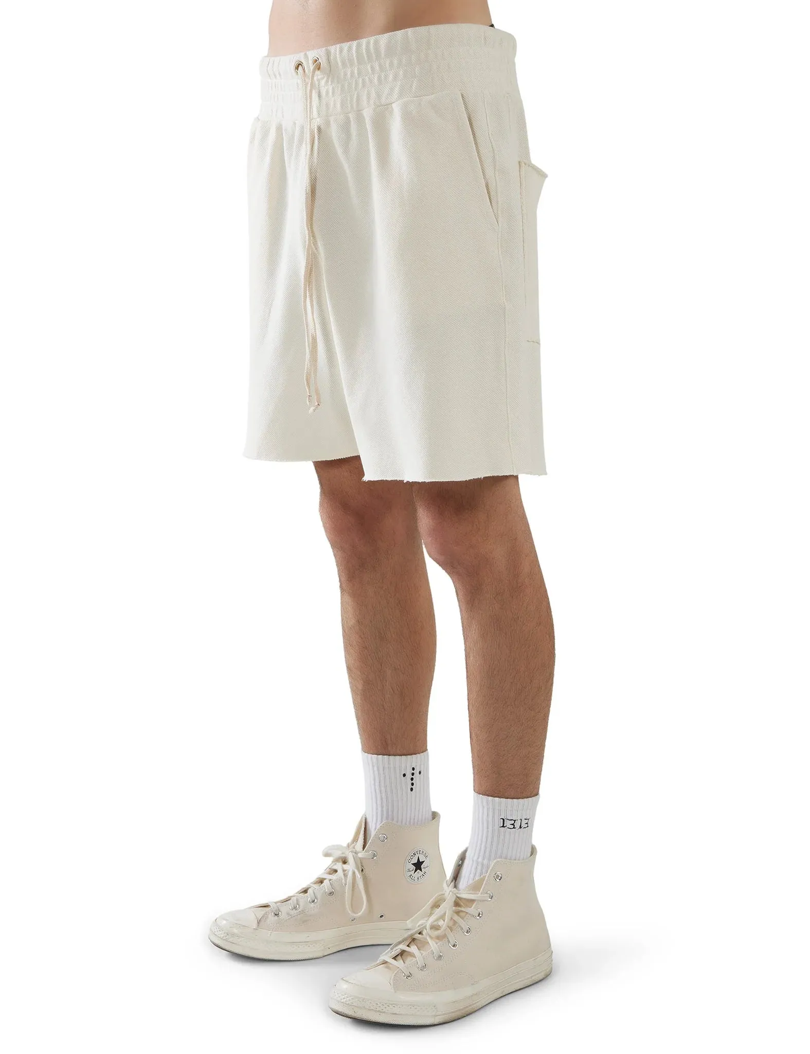 Pique Yacht Short White sold by Curio product image thumbnail 3