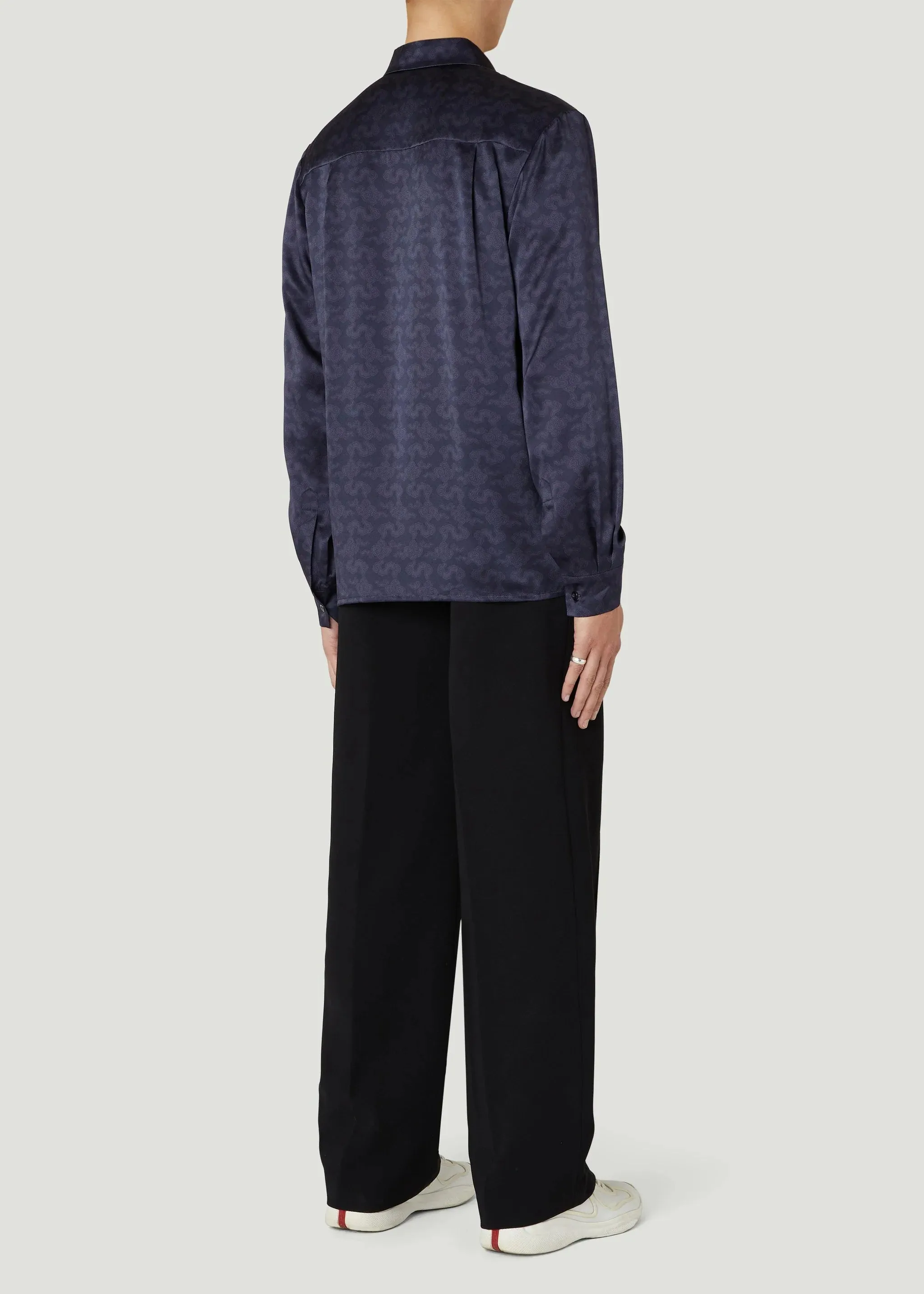 Ning Core Cloud Long Sleeve Shirt Inkling sold by Curio product image thumbnail 2