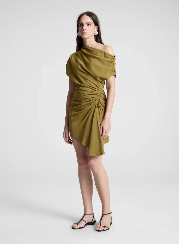 Poppy Linen Mini Dress Hazel sold by Curio product image thumbnail 2